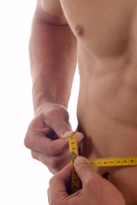 man with measuring tape